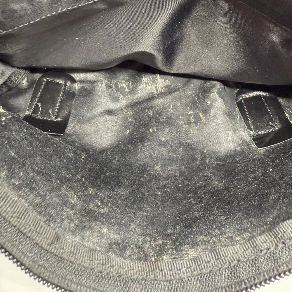 Prada black nylon